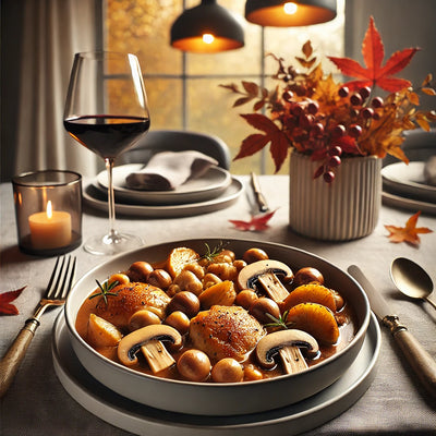 RECEPT I Herfststoofpotje met kastanje en champignons